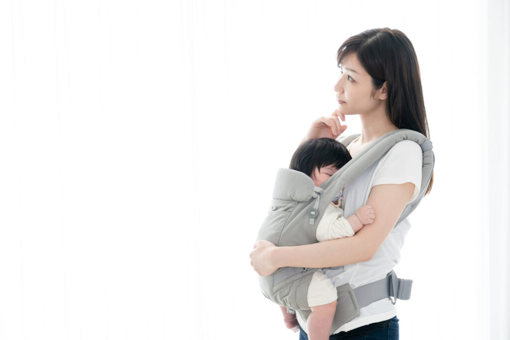 育児中のママ